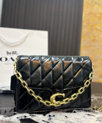 COACH Chain Tabby Quilted Chain Bag